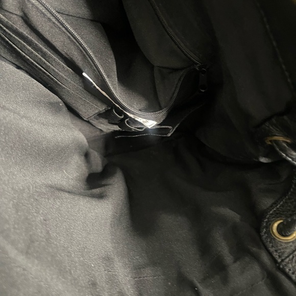 Pursuits - Multi Leather and Suede Patchwork Shoulder bag - Picture 5 of 5